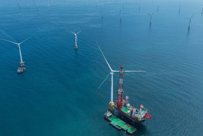 Çində dünyanın ən böyük turbini quraşdırılıb