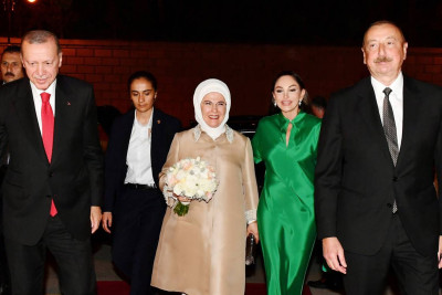 Rəcəb Tayyib Ərdoğan Azərbaycana dövlət səfərinə gəlib