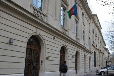 Fransadakı Azərbaycan səfirliyinə hücum edən şəxs cəzalandırılıb