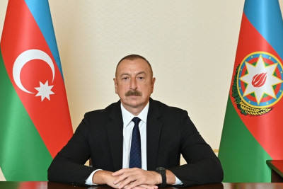 İlham Əliyev İtaliyanın Azərbaycandakı səfirliyində olub