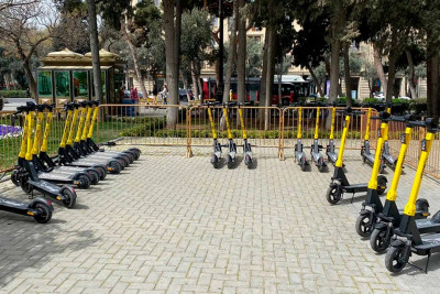 Milli Park ərazisində skuterlər üçün maksimal sürət həddi 17 km/saat müəyyənləşib