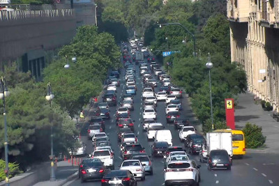 Bakıda səhər saatlarında tıxac olan yollar - SİYAHI