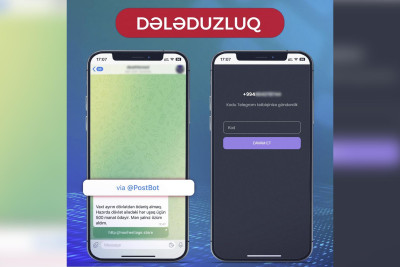“Telegram”la bağlı vətəndaşlara xəbərdarlıq edilib
