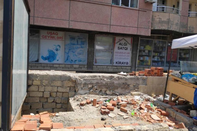Bakı, Gəncə və Yardımlıda qanunsuz tikinti işlərinin qarşısı alınıb