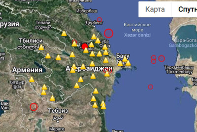 Qəbələdə zəlzələ baş verib
