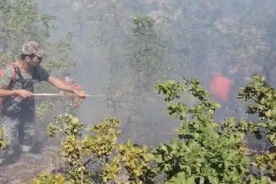 Xızıda dağlıq ərazidə yanğın olub