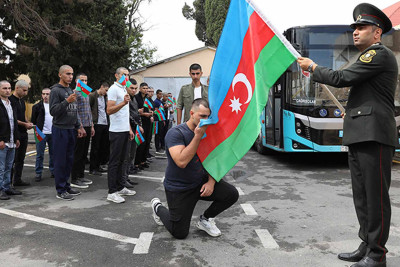 Azərbaycanda hərbi xidmətə növbəti çağırış başlayıb