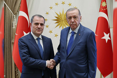Ərdoğan Azərbaycan XİN başçısını qəbul edib