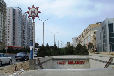 "Həzi Aslanov" metro stansiyasında təmir işləri aparılacaq