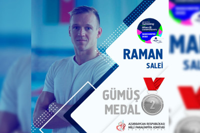 Azərbaycanın paraüzgüçüsü dünya çempionatında gümüş medal qazanıb