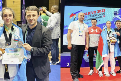 Azərbaycan taekvondoçusu dünya birinciliyində gümüş medal əldə edib