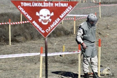 ANAMA: azad edilən ərazilərdə ötən həftə daha 224 mina aşkarlanıb