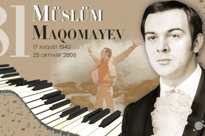 Bu gün Müslüm Maqomayevin doğum günüdür
