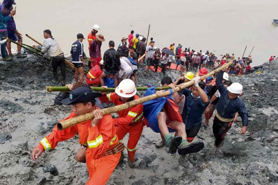 Myanmada 25 nəfər torpaq sürüşməsi zamanı itkin düşüb