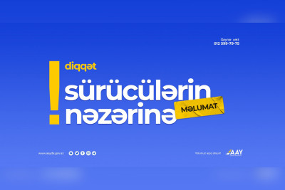 Bakı-Şamaxı-Yevlax avtomobil yolunun bir hissəsində rənglənmə işi aparılır