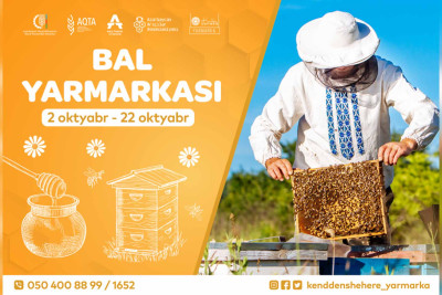 KTN: oktyabrda Bakıda bal yarmarkası keçiriləcək