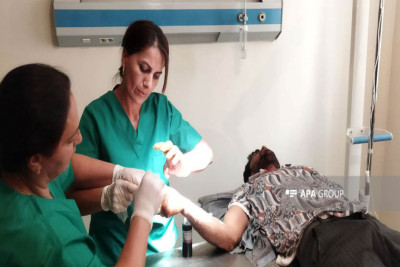 Ağdamda usta ehtiyatsızlıqdan xəsarət alıb