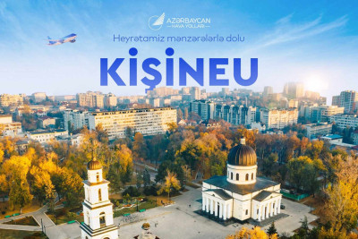 AZAL Bakı-Kişineu reyslərinə bilet satışına başlayıb