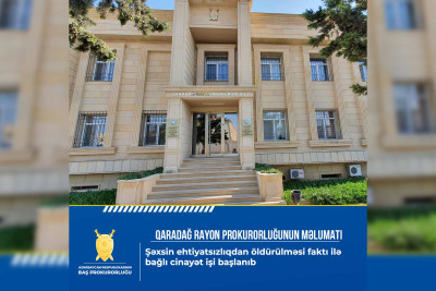 Bakıda Çin vətəndaşı ölüb: cinayət işi başlanılıb