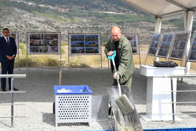 Laçında mehmanxana kompleksinin təməli qoyulub