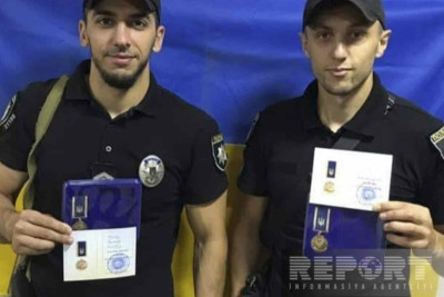 Ukrayna vətəndaşı olan azərbaycanlı polislər raket zərbəsi nəticəsində xəsarət alıblar