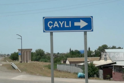 Biləsuvar: Çaylı kəndində internet xəttinin çəkilişi yarımçıq qalıb