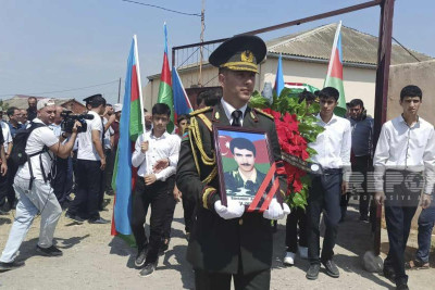 Daşaltı şəhidi 31 ildən sonra Giləzi Şəhidlər xiyabanında dəfn olunub