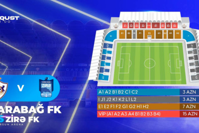 “Qarabağ”ın oyununun biletləri bu gün satışa çıxarılacaq