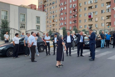 23 ailə Füzuli şəhərinə yola salınıb