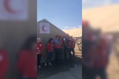 Azərbaycandakı diplomatik korpus nümayəndələri Ağdam-Əsgəran-Xankəndi yolununun girişinə gediblər