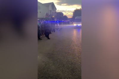 Polis serjantı Seyfi Abdullayevin nəşi gətirilib - VİDEO