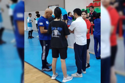 Voleybol federasiyası Naxçıvanda uşaq və yeniyetmələrin seçimini aparır