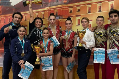 Gimnastika üzrə Azərbaycan yığması beynəlxalq turnirin qalibi olub