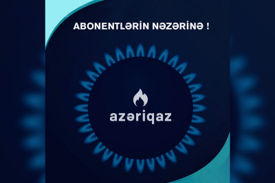 Bu gün Bakının Xətai rayonunda və Göyçayda qaz olmayacaq