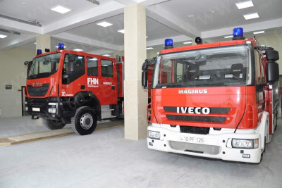 FHN: ötən sutka 11 yanğına çıxış olub, 9 nəfər xilas edilib