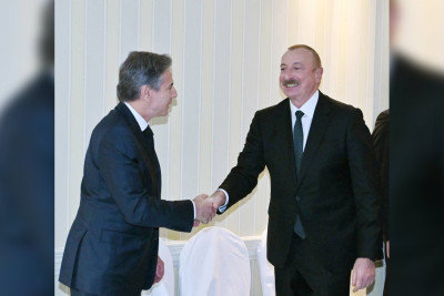İlham Əliyev və Blinkenin telefon danışığı baş tutub