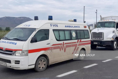 Ağdam yolu ilə növbəti humanitar yük Xankəndiyə yola salınır