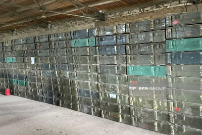 Xocalıda silah-sursat anbarı aşkarlanıb