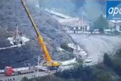 Ermənilərin I Qarabağ müharibəsində qələbəsinin simvolu olan tank götürülüb - VİDEO