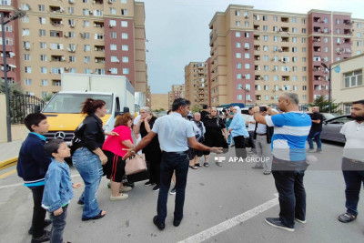 Füzuli şəhərinə növbəti köç yola salınır