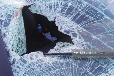 Gədəbəydə polis yol qəzasında həlak olub