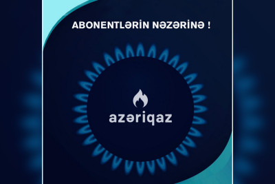 Bu gün bəzi rayonlarda qaz olmayacaq