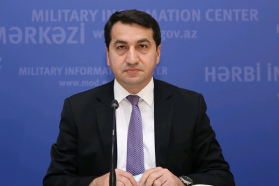 H. Hacıyev: “Humanitar məsələləri qəsdən silaha çevirmək Ermənistan və rejiminin səmərəsiz strategiyasıdır”