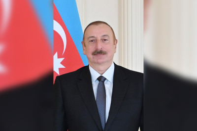 İlham Əliyev konfrans iştirakçılarına müraciət edib