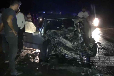 Cəlilabadda yol qəzasında sürücü yanıq xəsarəti alaraq ölüb