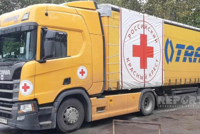 Rusiyanın Qarabağdakı erməniəsilli sakinlərə göndərdiyi yardım üç gündür Bərdədə gözləyir