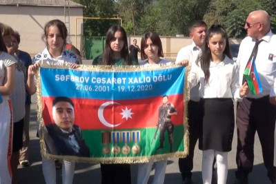 Şərurda şəhid bulağının açılışı olub