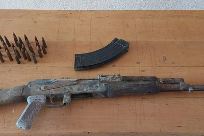 Füzulidə keçmiş məhkumdan "Kalaşnikov" avtomatı aşkarlanıb