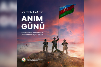Azərbaycan XİN Anım Günü ilə bağlı paylaşım edib