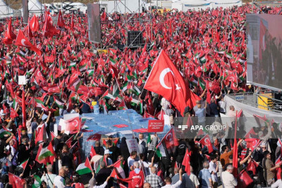 İstanbulda “Böyük Fələstin Mitinqi” keçirilir